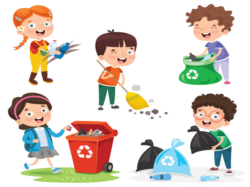 environmentally responsible children, children and household chores, 